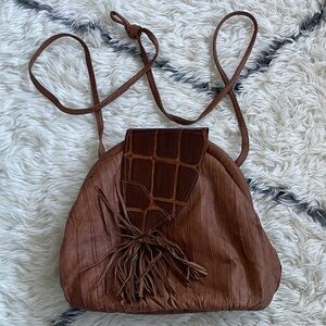Vintage Sereta Brown Leather Bag